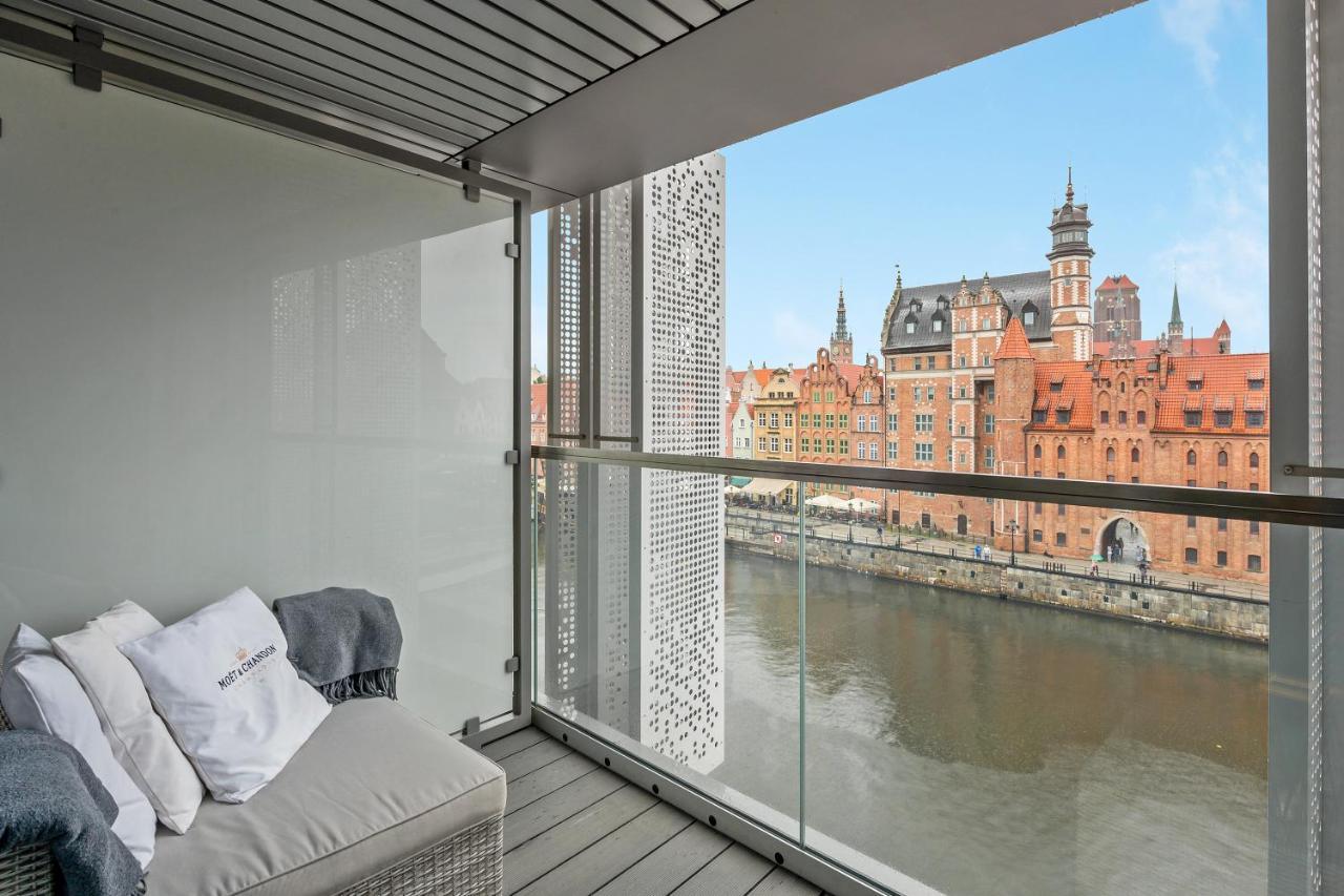 Granaria Rr Deluxe Apartment Old Town Gdansk Bagian luar foto